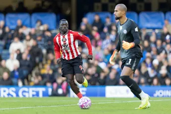 Brobbey maakt eerste goal voor Sunderland, maar nog niet bij het eerste