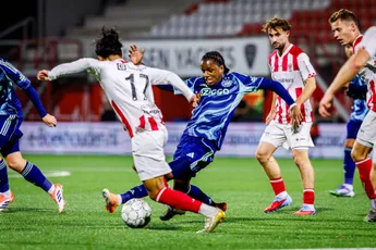 Jong Ajax pakt knap punt op bezoek bij TOP Oss dankzij trefzekere Abildgaard