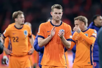 De Ligt na lange tijd in basis Oranje: 'Heb niet veel kansen gehad, dus zag dit als een grote kans'