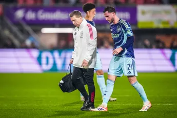 Van den Boomen blij na terugkeer: 'Maar ik denk dat ik goed gesprek met Ajax moet hebben'