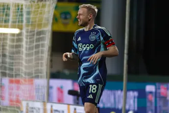Klaassen zag moeizame eerste helft van Ajax: 'Aan de bal de posities niet altijd goed'