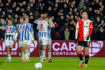Feyenoord verliest ook van sc Heerenveen en maakt geen kans meer op Eurojackpot KNVB Beker