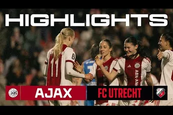 Ajax TV | Eight (!) goals by Ajax | Highlights Ajax - FC Utrecht | Vrouwen Eredivisie