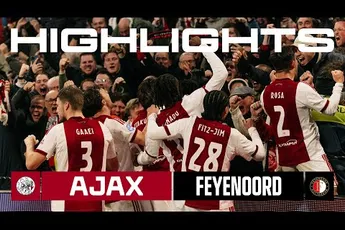 AJAX TV | VOOR AJAX AMSTERDAM ❌❌❌ | Highlights Ajax - Feyenoord | VriendenLoterij Eredivisie