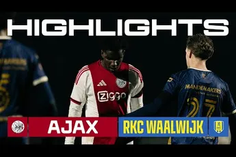 Ajax TV | Highlights Jong Ajax - RKC Waalwijk | Keuken Kampioen Divisie