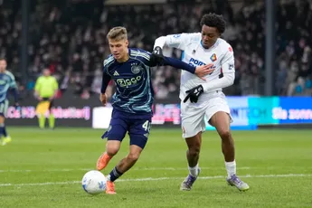 Zwart ziet terugkerend aandachtspunt bij Ajax: 'Dat kwam ook tegen Telstar weer naar boven'