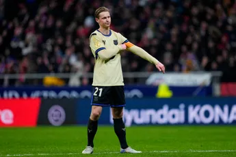 Buitenland: De Jong en FC Barcelona leggen het af tegen Girona van Blind