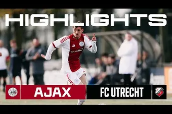 Ajax TV | Panenka from Garnier! | Highlights Ajax O17 - FC Utrecht U17