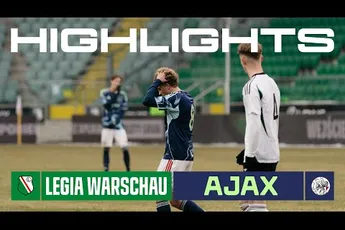 Ajax TV | Highlights & reactions Legia Warschau O19 - Ajax O19 | UEFA Youth League