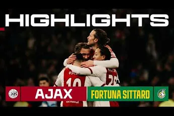 Ajax TV | Three points at home | Highlights Ajax - Fortuna Sittard