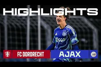 Ajax TV | Highlights FC Dordrecht - Jong Ajax | Keuken Kampioen Divisie