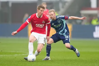 Klaassen opgelucht na late gelijkmaker in Alkmaar: 'Zolang die maar op die hoogte komt, kan hij koppen'