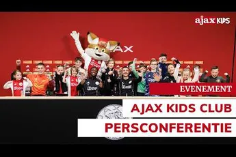 Ajax Life | Supervragen tijdens wederom heerlijke Ajax Kids Club Persconferentie!