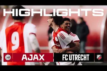 Ajax TV  | What a goal, Daan Elshout! 👏 | Highlights Ajax O16 - FC Utrecht O16