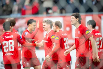FC Twente voorlopig gelijk in punten met Ajax dankzij Hlynsson; NAC Breda dieper in de problemen