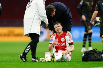 Rondom Ajax: Regeer deelt blessurenieuws: 'Ik lig er even uit'