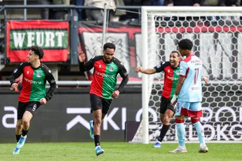 Strijd om plek twee in Eredivisie volledig open na gelijkspel tussen NEC en Feyenoord