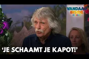 Vandaag Inside | Johan Derksen: ‘Je schaamt je kapot dat zo’n gozer een Oranje-shirt aanheeft!'