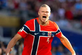 Haaland is los op het WK: Noorwegen boekt ruime zege op Irak