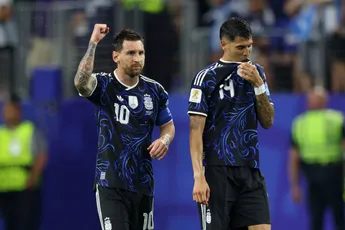 Argentinië maakt ook geen fout tegen Jordanië, invaller Messi scoort opnieuw