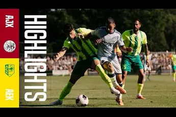 Ajax TV | First goal for Abdellah Ouazane | Highlights Ajax - AEK Larnaca