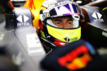 Perez straalt na eerste rit in Red Bull-auto: 'Dit is een droom die uitkomt'