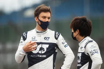 Gasly en Tsunoda kijken uit naar nieuw seizoen: 'Zoveel mogelijk punten scoren'
