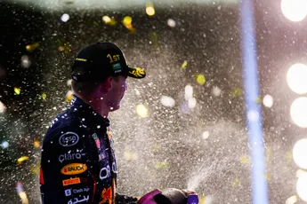 Verstappen in eerste twee races F1-seizoen vaak goed voor podiumfinish