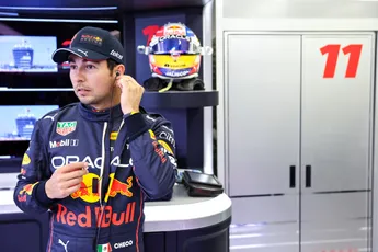 Pérez erkent problemen met zijn RB18: 'Remmen niet goed in long runs'