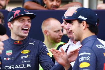 Ondertussen in de F1 | Verstappen met boodschap aan Red Bull-fans: 'Checo Pérez hier'