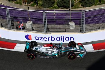 Mercedes had in Azerbeidzjan niet kunnen voldoen aan technische richtlijn porpoising