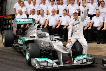 Grand Prix van Brazilië 2012 | De laatste race van succescoureur Schumacher in beeld