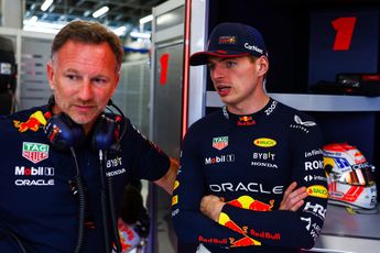 Horner maakt zich geen zorgen na uitvallen Verstappen: 'Nog steeds mogelijkheden in race'