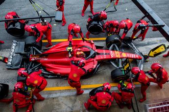 Beperkte blijdschap voor Ferrari: 'Mercedes was te snel, maar Aston Martin bleef wel achter ons'
