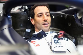 Ricciardo maakte 'hele rare fout': 'Slaat nergens op dat je dan nog aan het pushen bent'