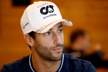 Ricciardo nog volop aan het herstellen: 'Geen haast om hem terug te laten keren'