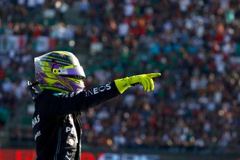 Hamilton snoepte een punt bij Verstappen weg: 'Daardoor kon hij zo'n goede rondetijd neerzetten'