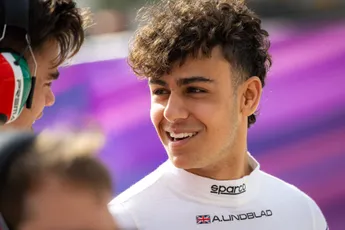 F2 en F3 in Spanje | F2: Red Bull-talent Lindblad wint, Verschoor opnieuw op het podium