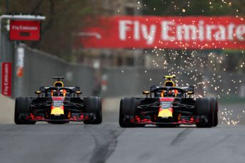 Marko over Verstappen en Ricciardo: 'Ze moesten zich op het kantoor komen melden'