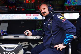 Horner plaagt Hamilton na zege op Silverstone: 'Na drie jaar wint hij'