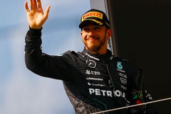 Voormalig wereldkampioen ziet geen druk voor Hamilton bij Ferrari: 'Hij heeft niks te bewijzen'