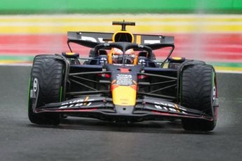 Verstappen geeft concurrentie rijles op nat Spa-Francorchamps, Leclerc erft eerste plek