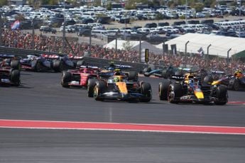 Verstappen en Norris gepasseerd door Hinchcliffe, Mercedes-coureur haalt heldenlijstje wel