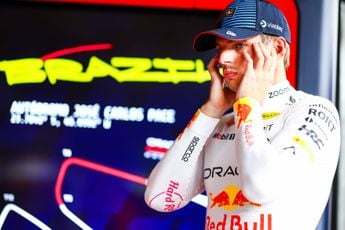 Verstappen bestraft in Brazilië, raakt derde plek in sprintrace kwijt