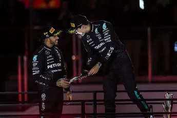 Russell laat zien dat Hamilton minder wordt: ‘De tand des tijds slaat gewoon toe'