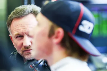 Horner geconfronteerd met draaideurpolitiek bij Red Bull: 'Moet je niet meer doen?'