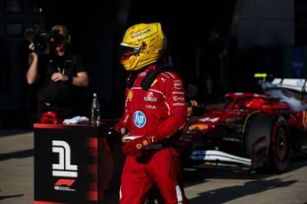 Hamilton heeft meteen de smaak te pakken: 'Winnen in een Ferrari, dat is next level'