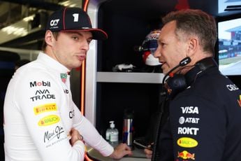 Horner met prachtig compliment voor Verstappen: 'Schaken op hoge snelheid'