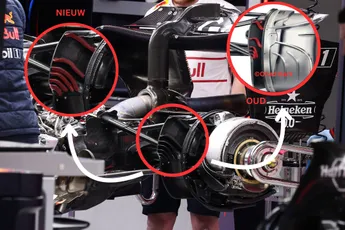 Bescheiden updatepakket van Red Bull in Suzuka toonde bijzondere aanpassingen aan onder andere de remmen