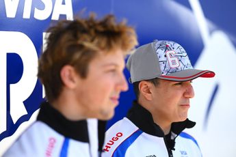 Ondertussen in F1 | Racing Bulls nemen Lawson en Hadjar op de hak met grapje